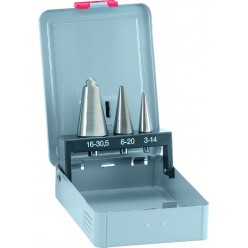 Набір конусних свердл ALPEN HSS Cobalt, Ø3-30mm, 3 одиниці 0072300003100