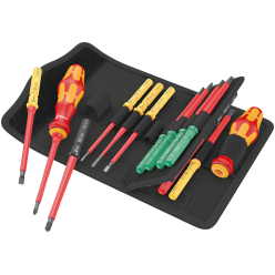 Отвертка с сменными насадками WERA Kraftform Kompakt VDE 17 Universal 1 Tool Finder, 05006611001