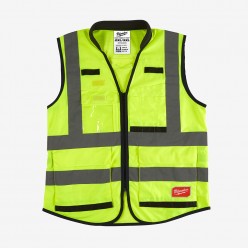 Жилет жовтий PREMIUM MILWAUKEE, сигнального забарвлення (XXL/XXXL)